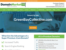 Tablet Screenshot of greenbaycollective.com